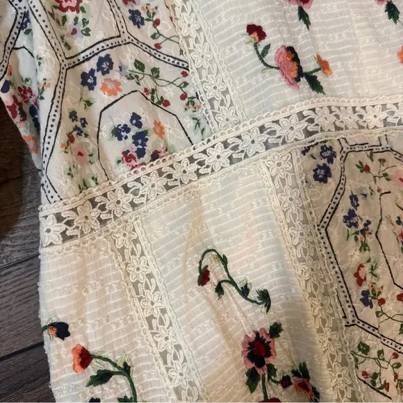 ASOS Edition Curve Floral Embroidered Dress - Picture 3 of 12